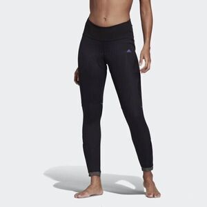 Adidas Bike Pants Womens XS Black Supernova Winter Padded BR4092 NEW